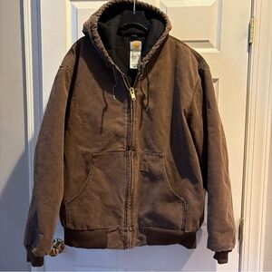 Vintage Carhartt J130 dark brown 2XL Regular oversized workwear active jacket